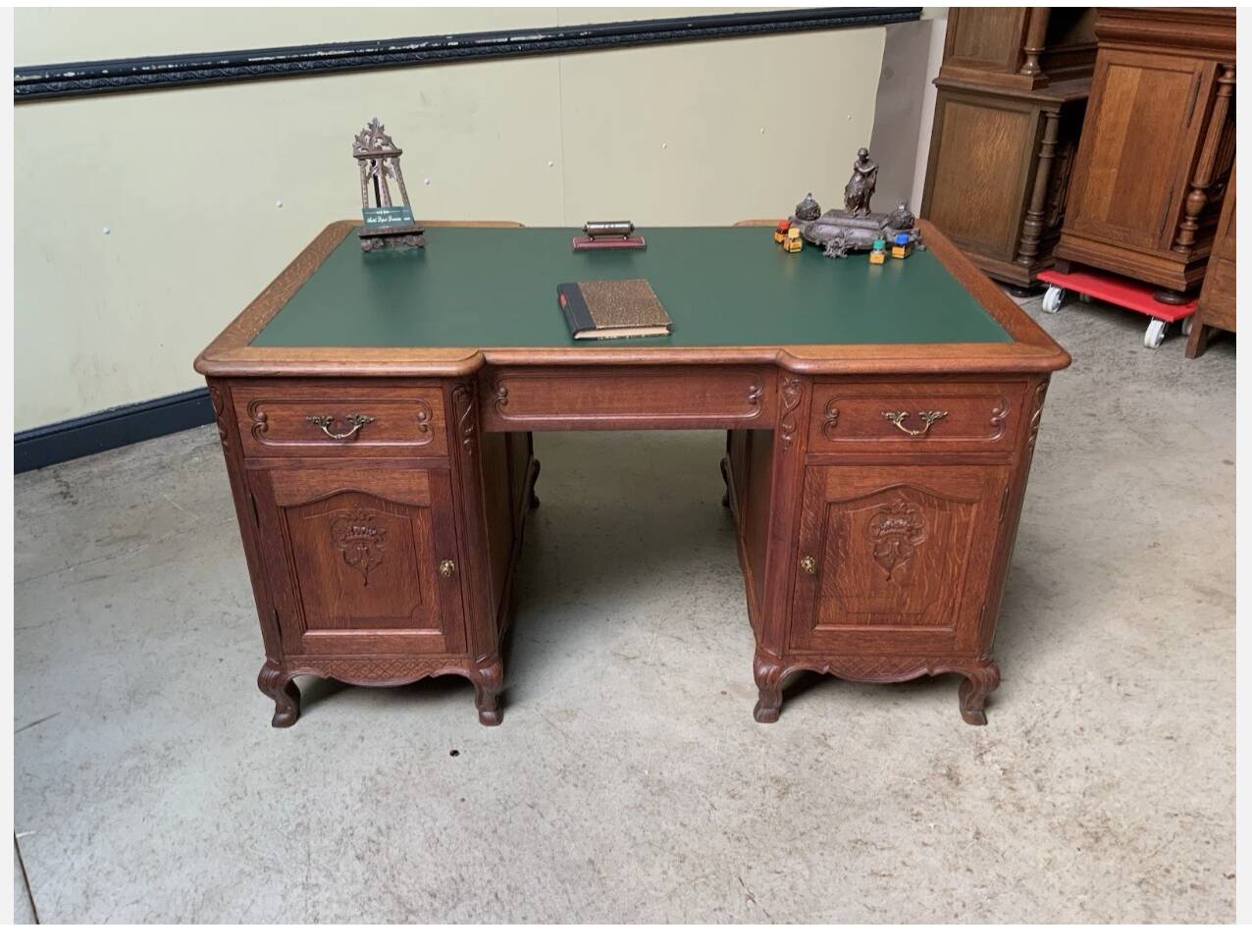 Bureau à double face - Art nouveau