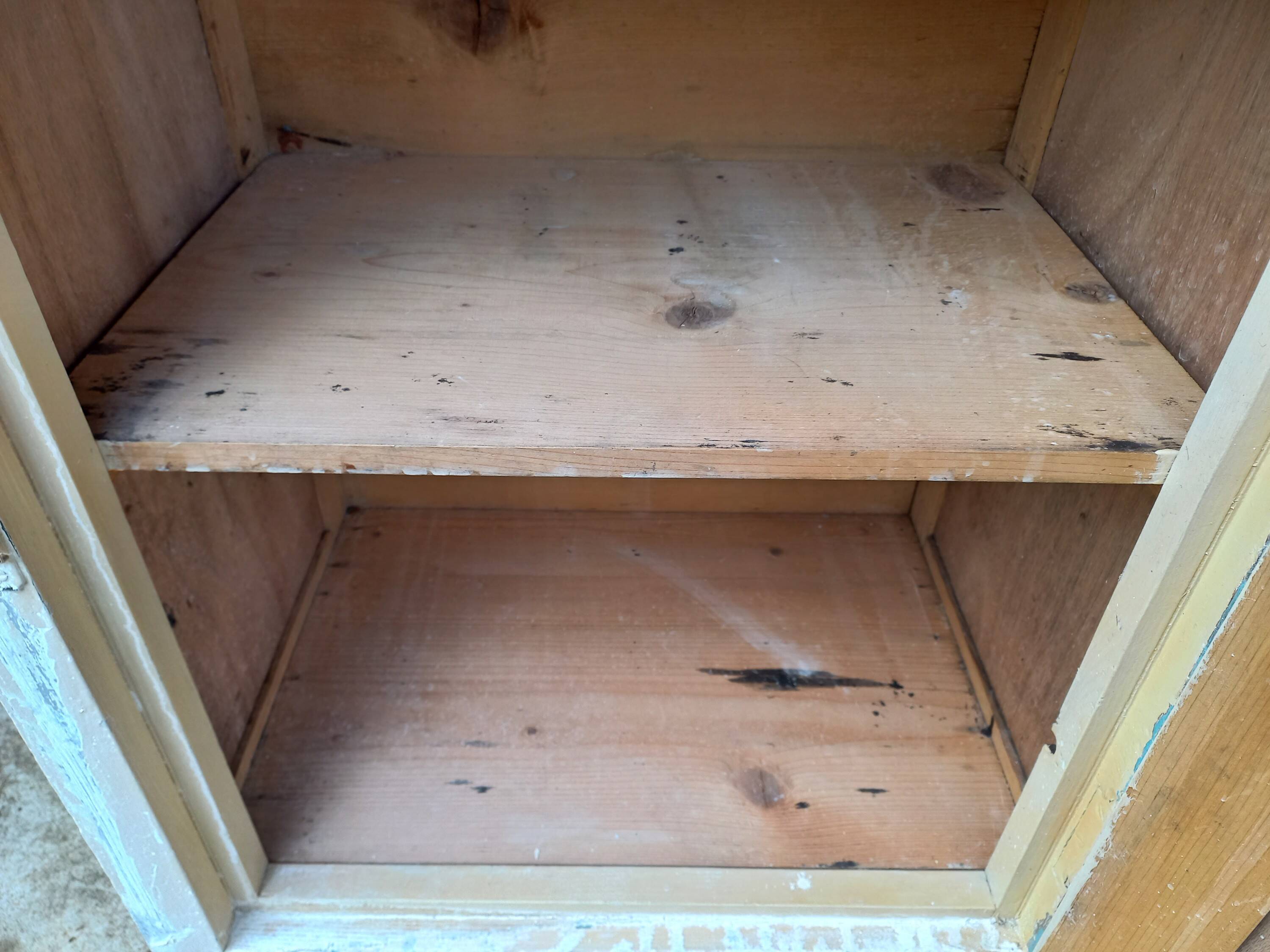 Weathered cupboard