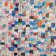 Plaid "corridor" boucherouite rug 100x200cm