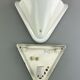 60s 70s Peill & Putzler Wall Lamp Glass Space Design Lamp 60s