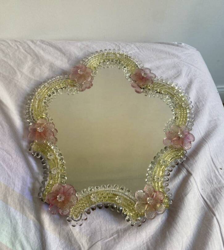 Venetian Murano Glass Mirror