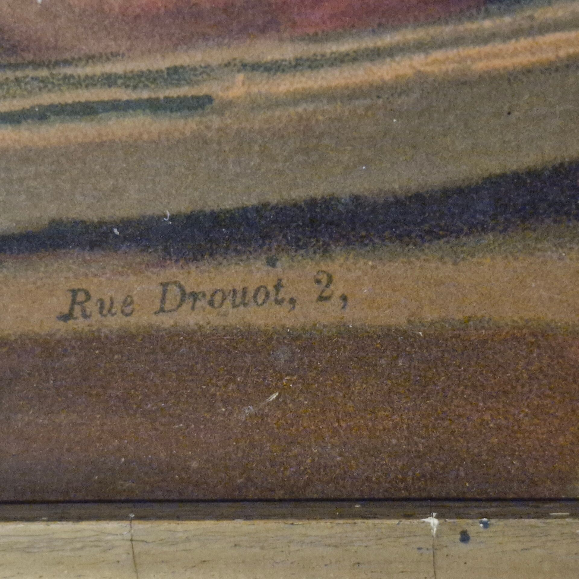 Tableau ancienne  nature morte encadrée