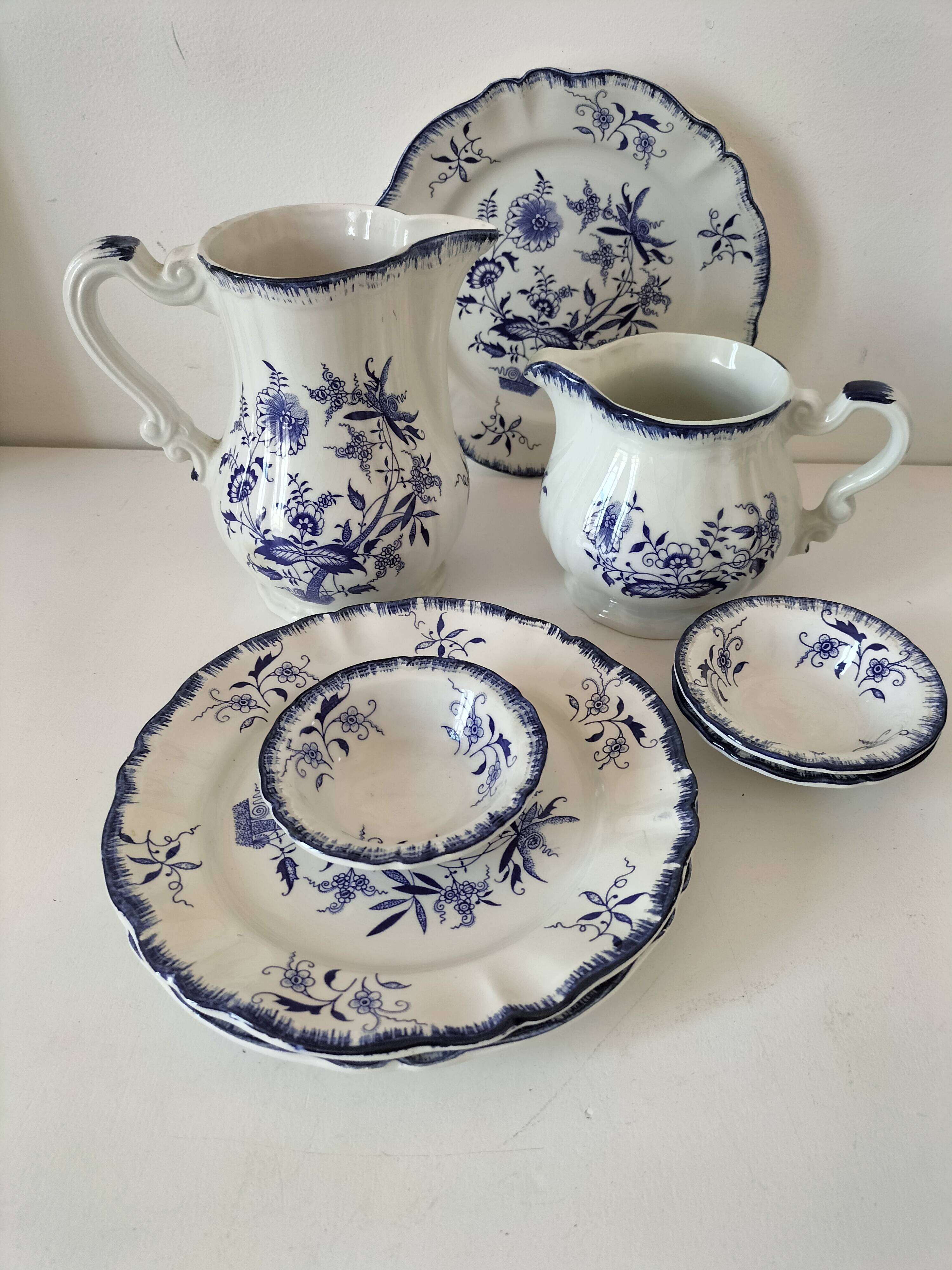 Service brunch Sarreguemines old blue Lancaster