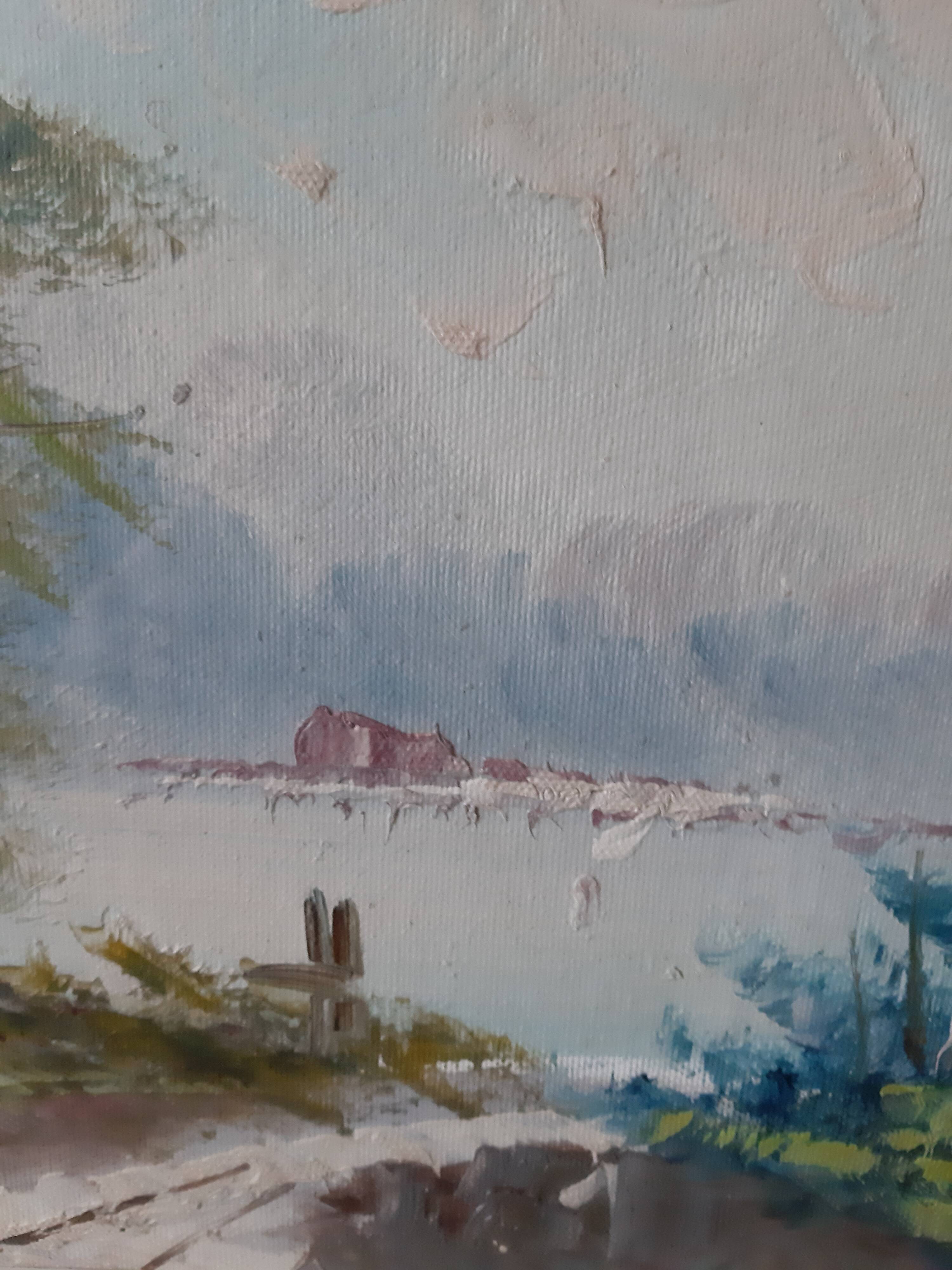 View of Venice, signed G. de Lillis mid-20th century