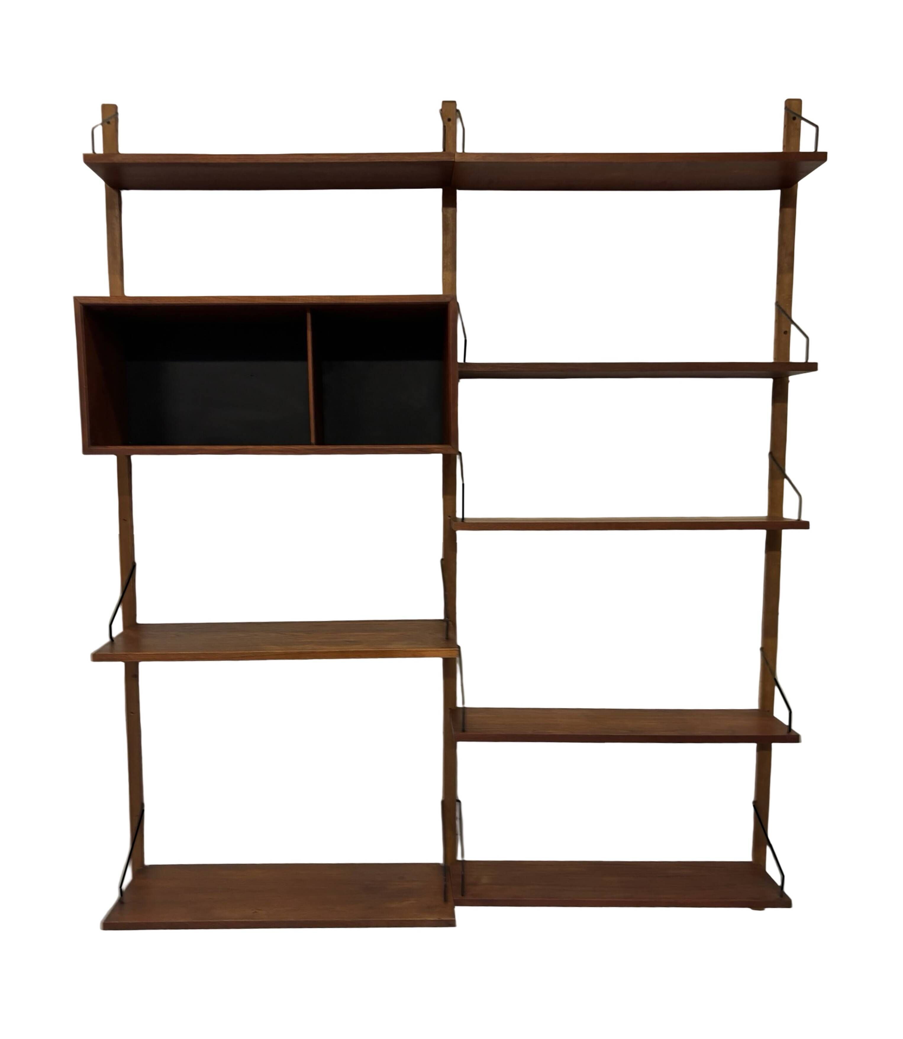 Vintage Poul Cadovius Royal System wall system wall unit
