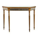 Hollywood Regency Console Table by Deknudt, Belgium 1980s