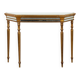 Hollywood Regency Console Table by Deknudt, Belgium 1980s