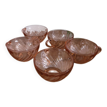 Lot de 5 tasses à café Rosaline Arcoroc