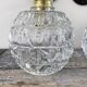 Pair of vintage glass globe wall lights