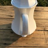 Vintage white porcelain cafeteria