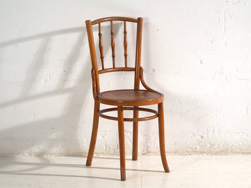 Antique bentwood chairs in Thonet style – Central Europe, circa 1930 – Set of 4 pieces #8