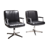 Pair of armchairs by Osvaldo Borsani for Tecno