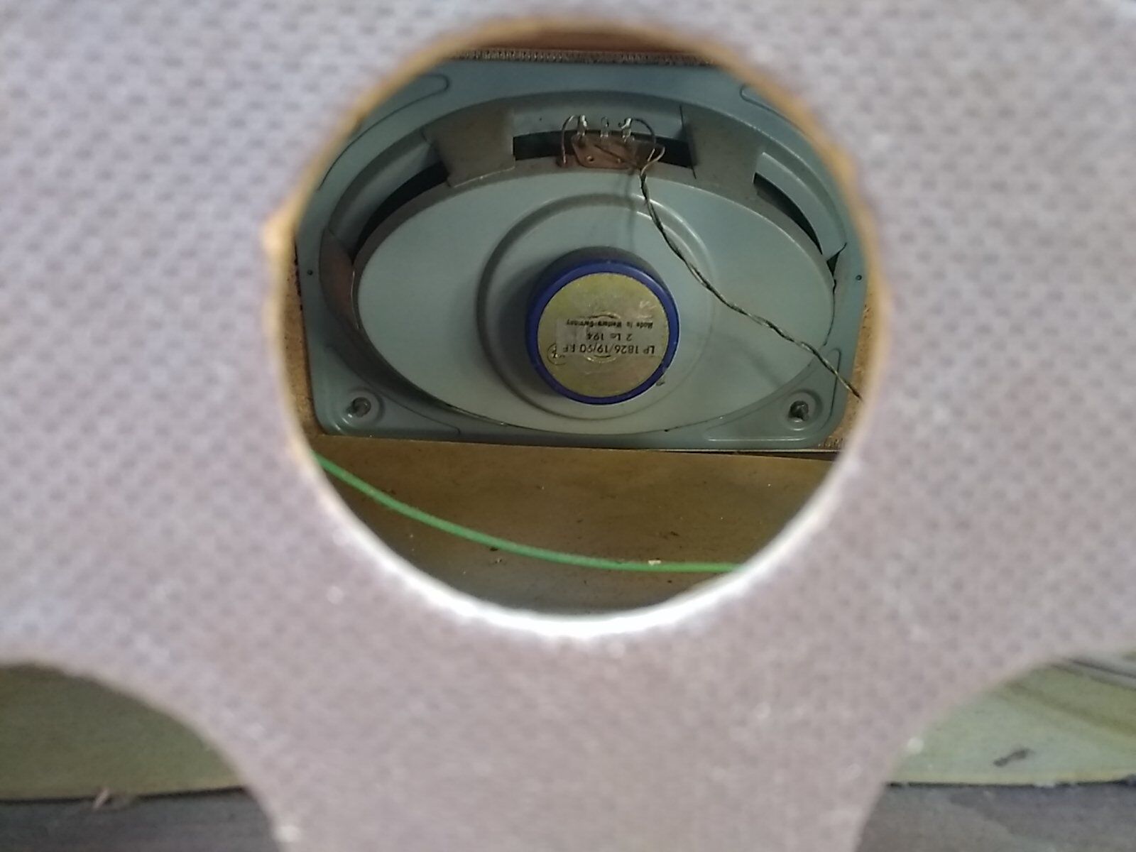 Vintage furniture "Stereo" radio Schaub-Laurenz and platinum Telefunken 504ken