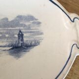 Pair of ravines, Dutch earthenware, early XX