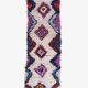 Tapis Berbère Bohème Vintage - 194 x 64 cm