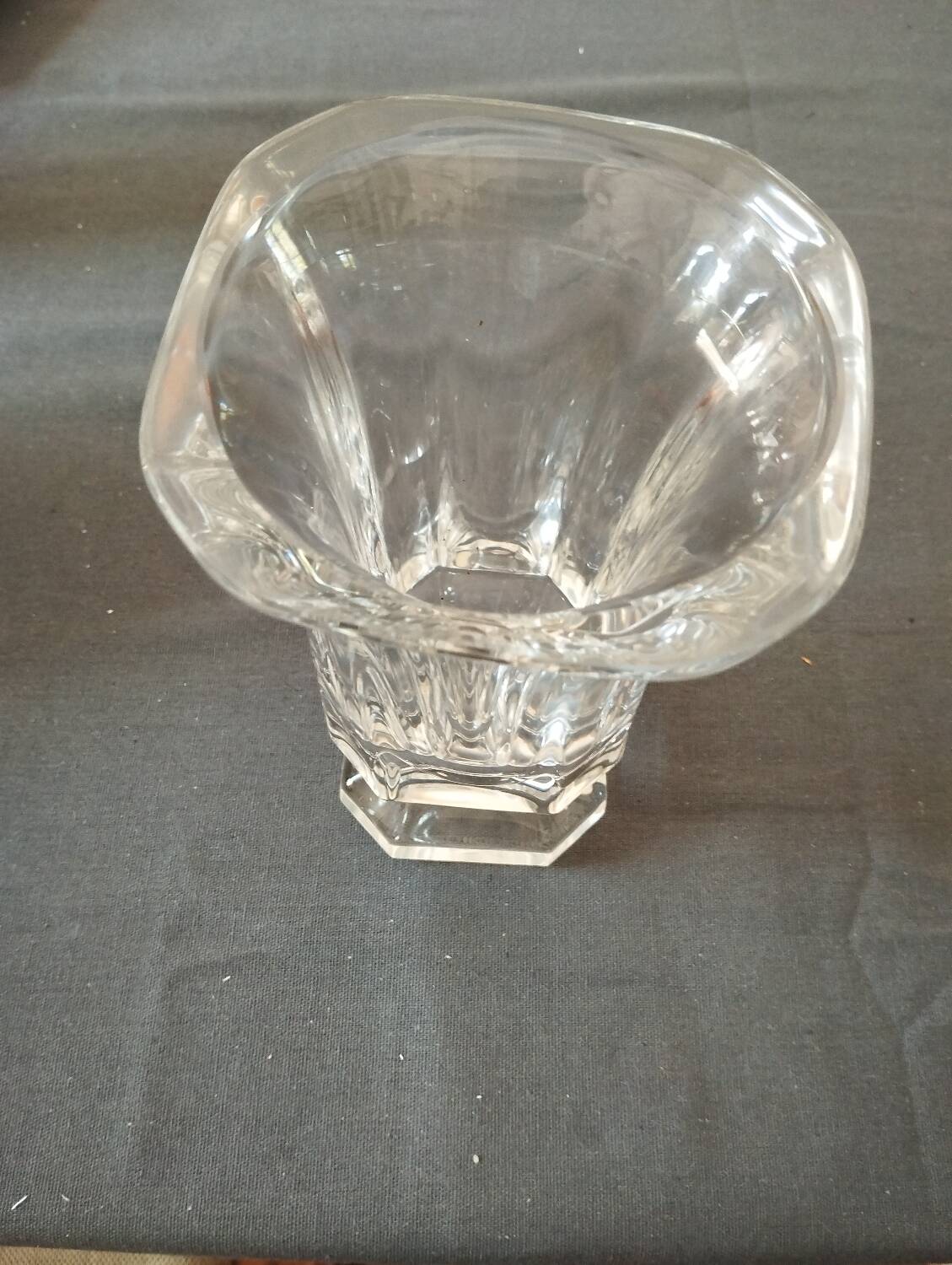 Vase cristal