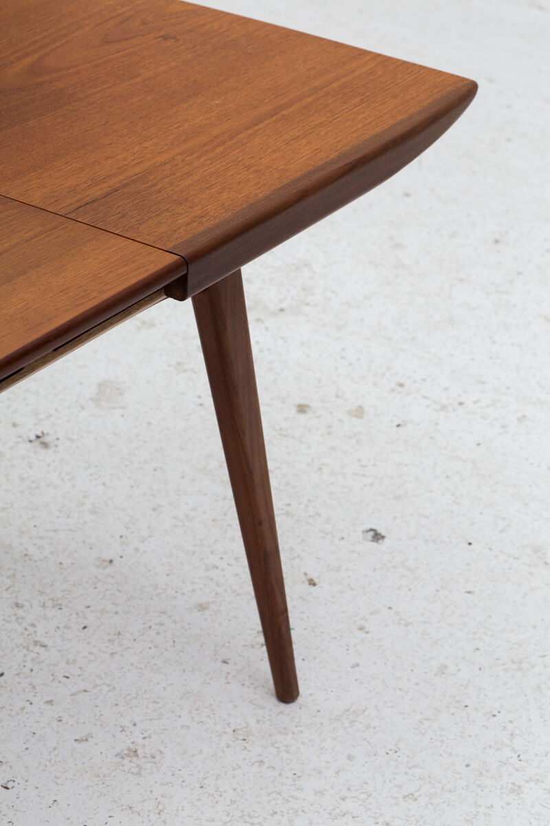 Dining table by Louis Van Teeffelen for Wébé, Dutch design, 1960’s