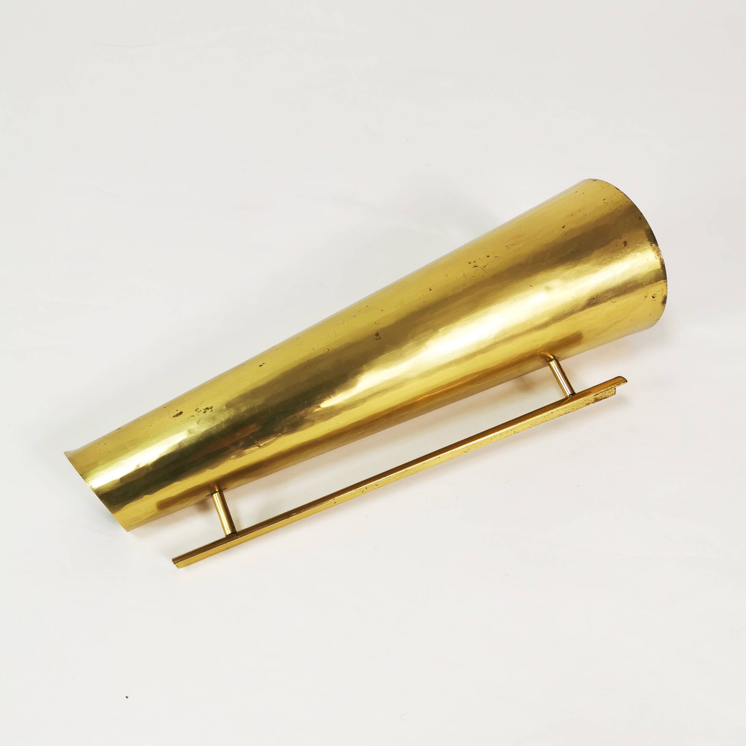 Modernist brass watering jug, Germany, 1960s.