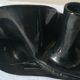 Black ceramic candlestick