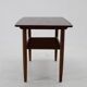 Table basse danoise en teck des années 1960