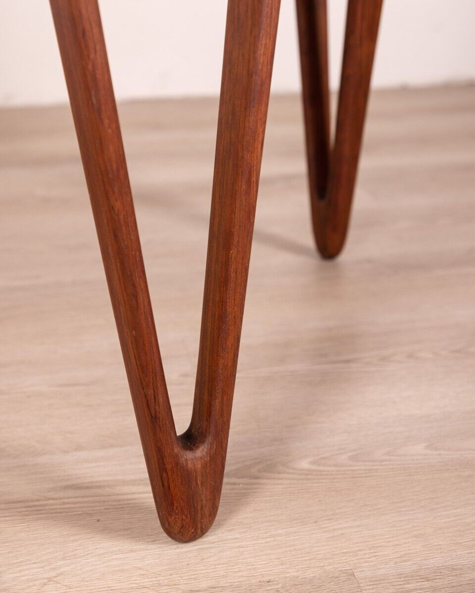 Table basse vintage en palissandre des années 1950 Design Tove & Edvard Kindt-Lars