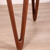 Table basse vintage en palissandre des années 1950 Design Tove & Edvard Kindt-Lars