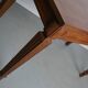Bureau / Table d'Appoint Antique Louis XVI en Noyer, France, 1920
