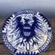 Blue bird decorative plate