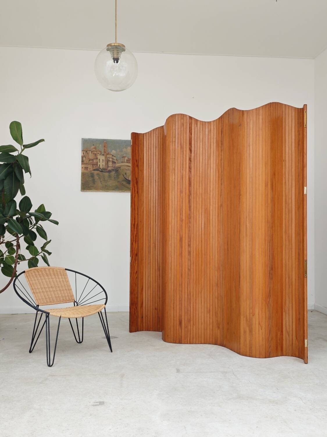 Antique Room Divider by Baumann