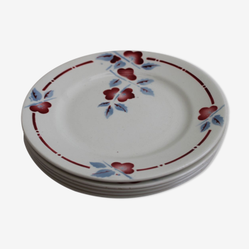 Set of 5 dessert plates