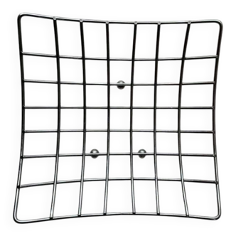 Memphis fruit bowl in chrome steel from the 1980s.