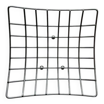 Memphis fruit bowl in chrome steel from the 1980s.