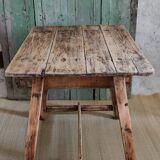 Table de chalet art populaire