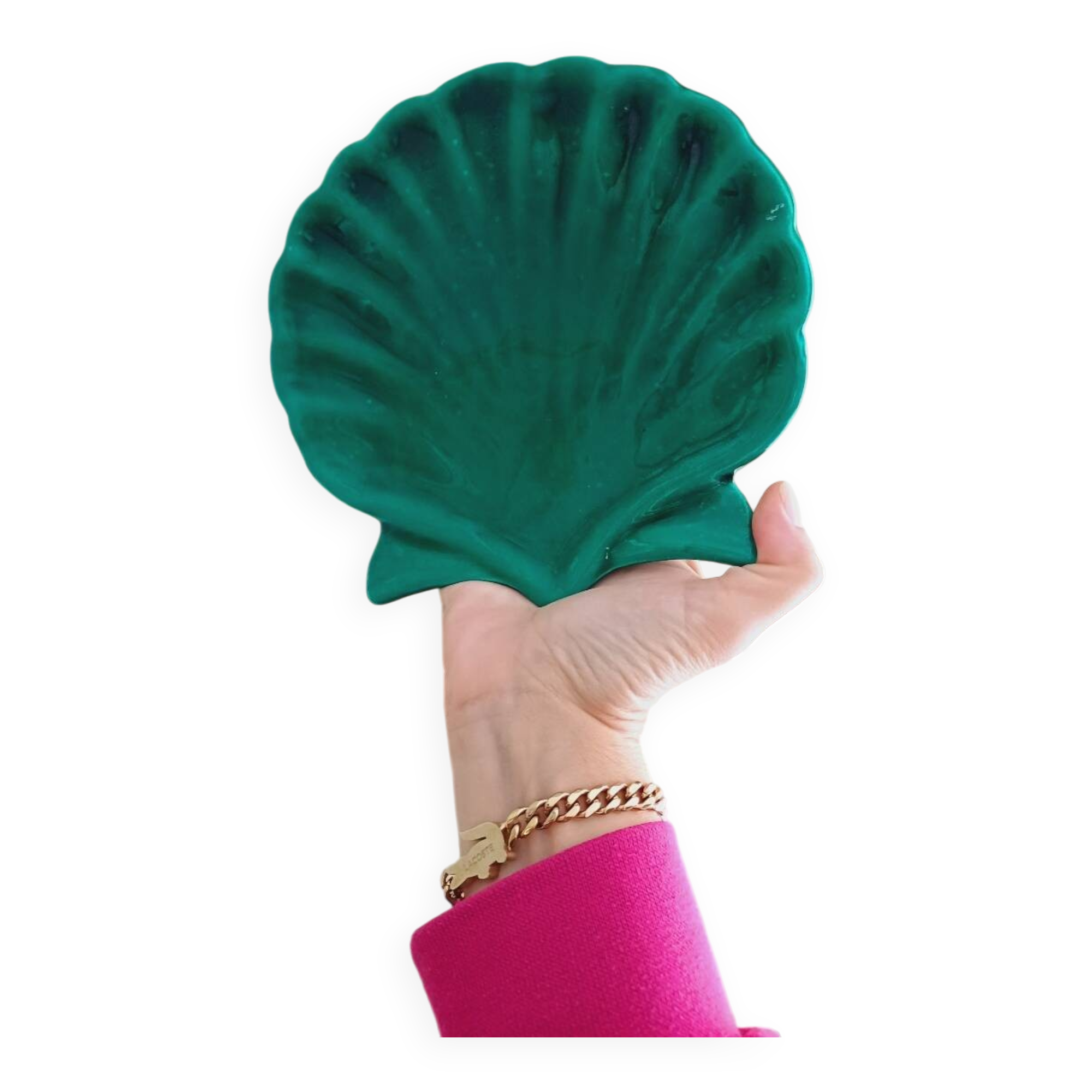 Vintage ceramic shell emptier