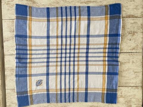 Set of 6 Scottish weave napkins - 60x60cm - cotton