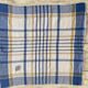 Lot de 6 serviettes tissage écossais - 60x60cm - coton