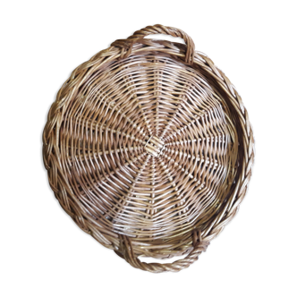 Wicker tray