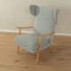 Classic wingback armchair from the 1950s