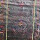 Handmade handmade Afghan Belutch vintage carpet 122x206 cm