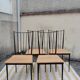 Set of 4 Colette Gueden chairs