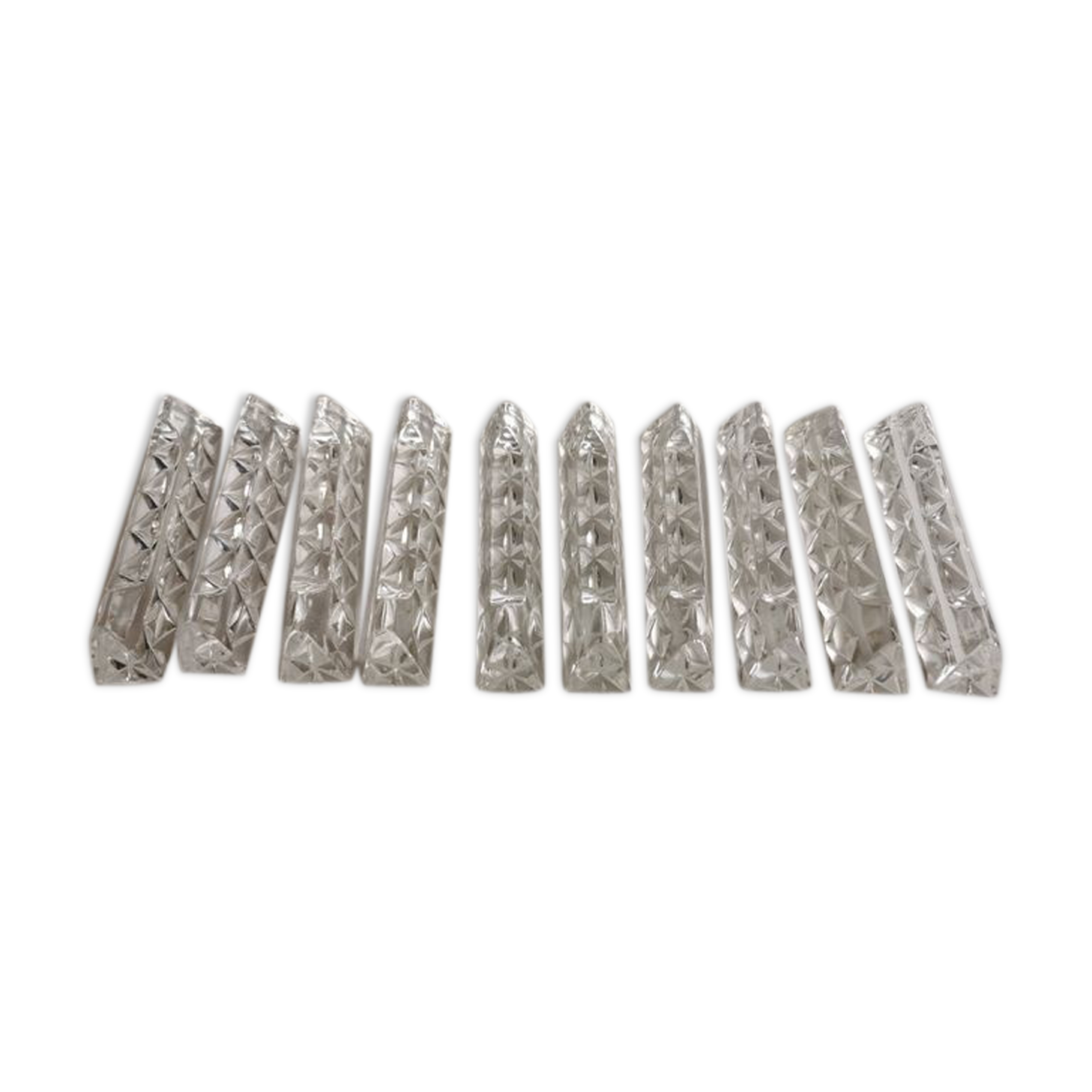 10 crystal knives holder