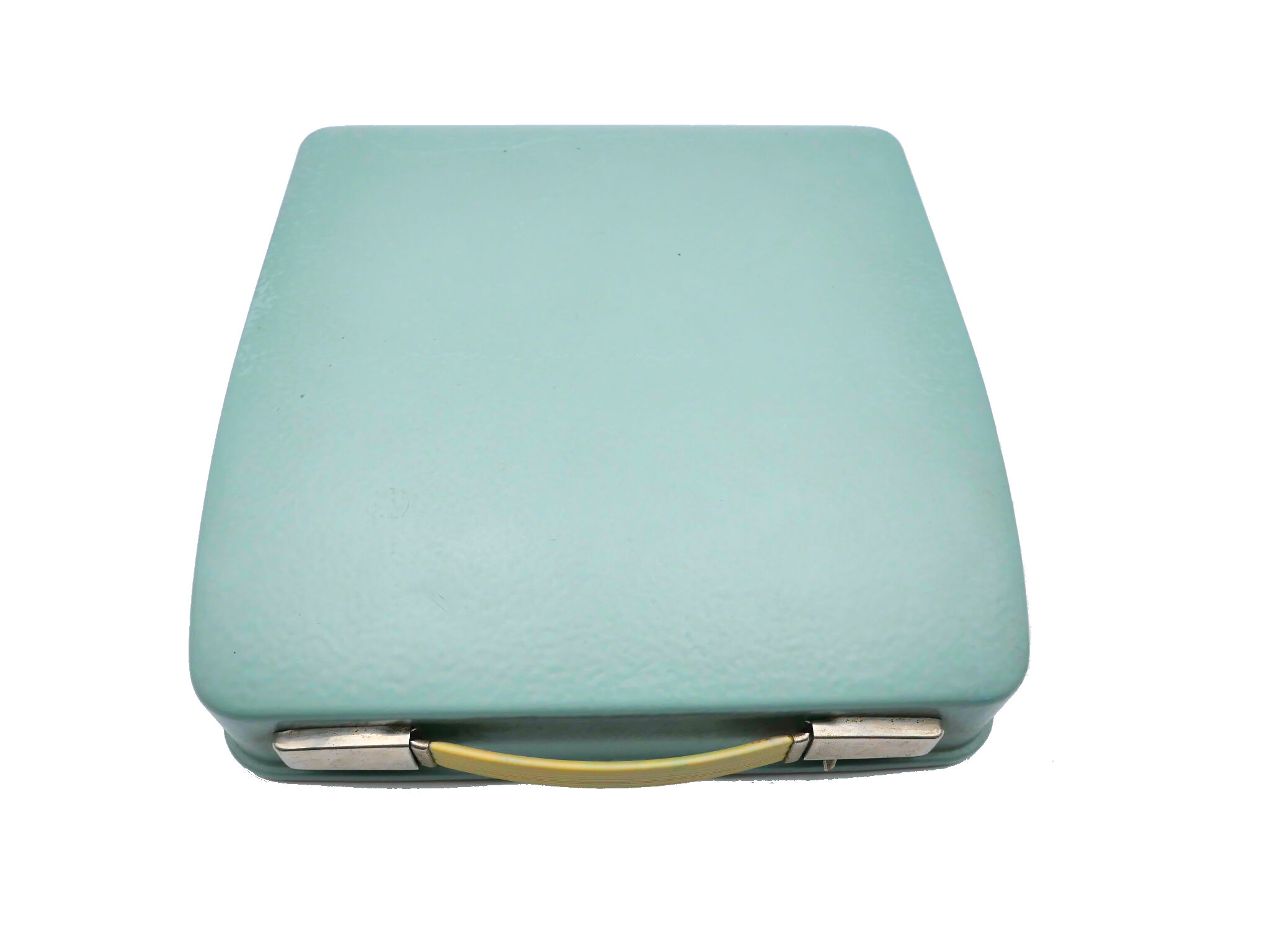 Green lime leaf typewriter hermes