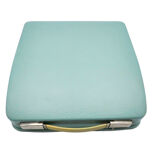 Green lime leaf typewriter hermes