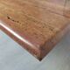 Travertine coffee table red design
