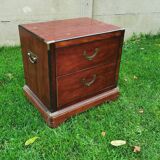 Navy dresser, solid mahogany, National Airy, with handles