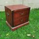 Navy dresser, solid mahogany, National Airy, with handles