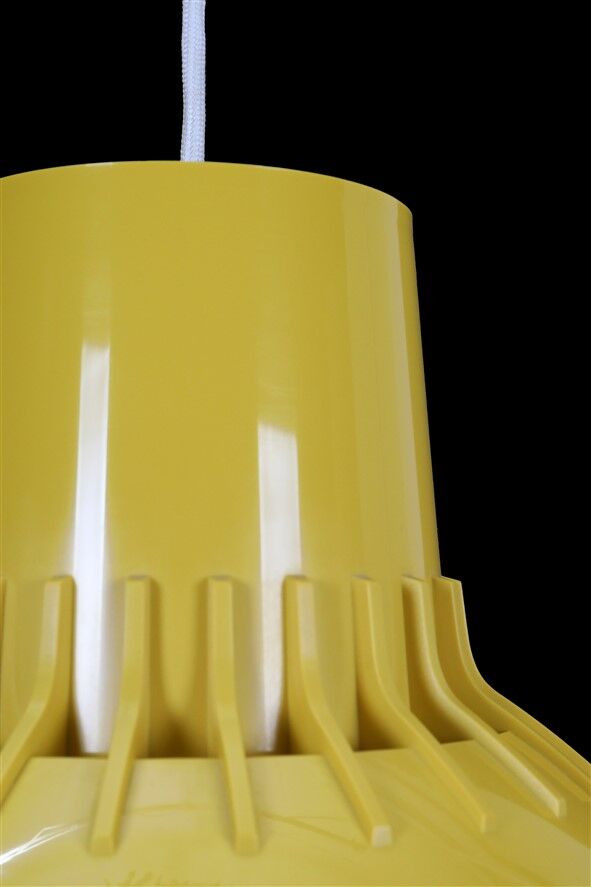 Yellow Nordisk Solar Compagni / Svend Middelboe  “Nord-Lite” pendant lamp