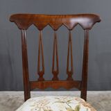 Pair of Chairs in Red Cherry, by Colombo Sanguineti, Italy – 1950