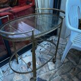 Desserte vintage laiton