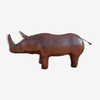 Rhinocéros en cuir